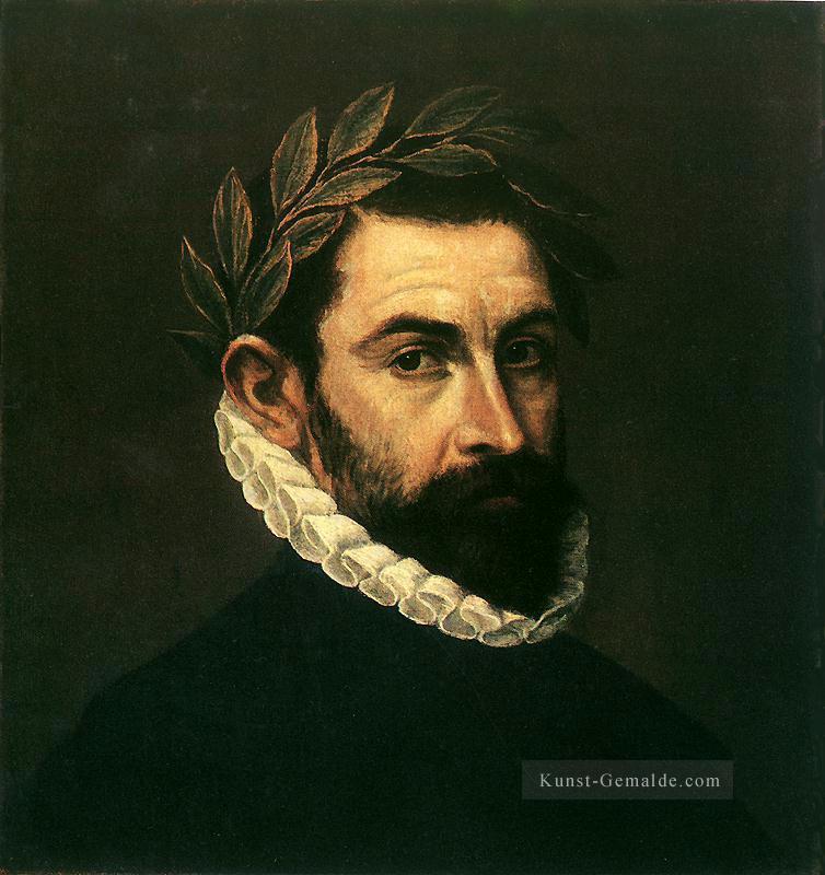 Poet Ercilla y Zuniga 1590 Manierismus spanische Renaissance El Greco Ölgemälde